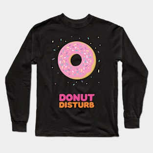 Donut Disturb Long Sleeve T-Shirt